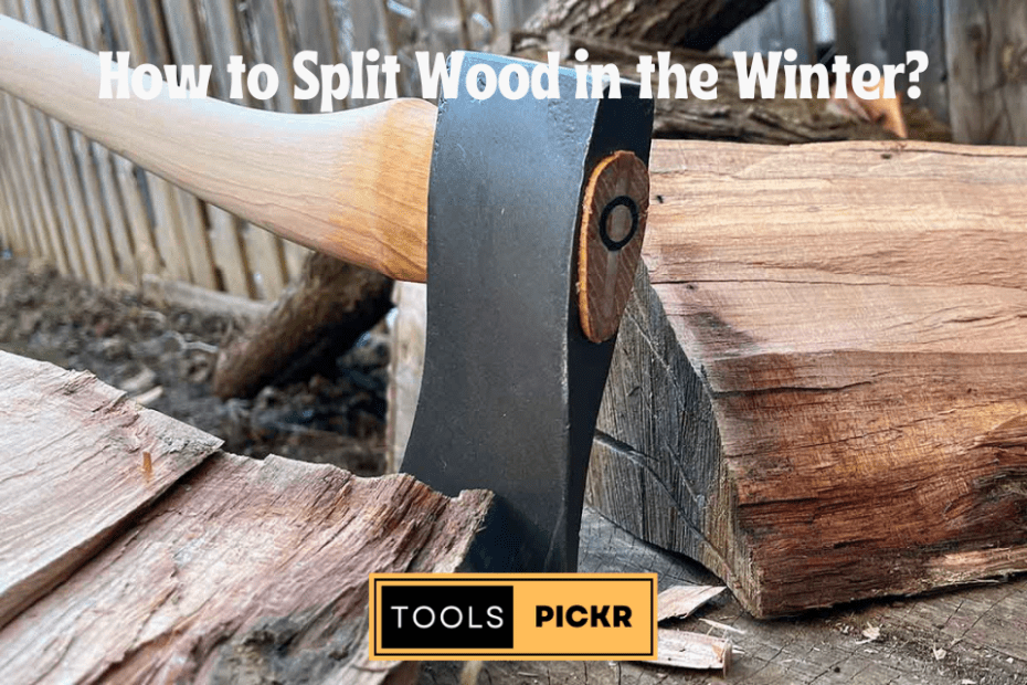 How to Split Wood in the Winter
